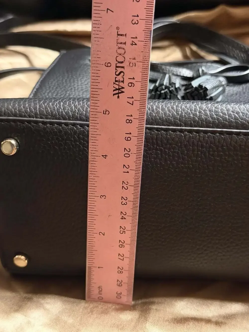 Kate Spade Hayes Street Small Sam Leather Satchel Bag